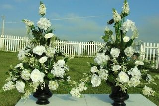 wedding flowers church